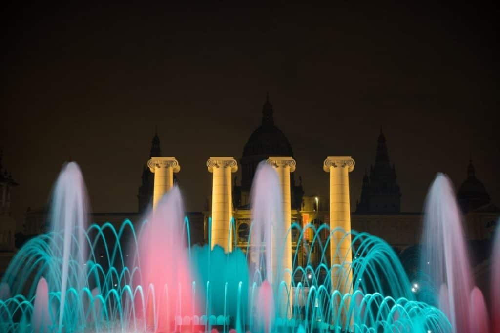 montjuic fountain