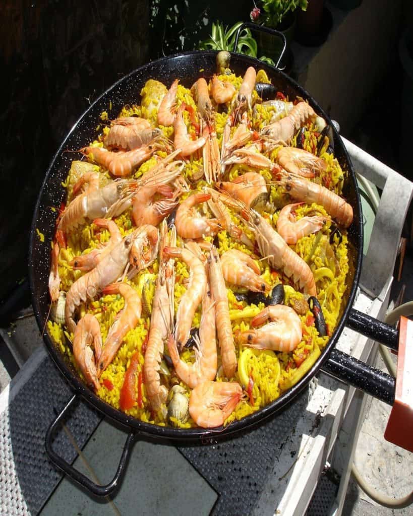 seafood paella