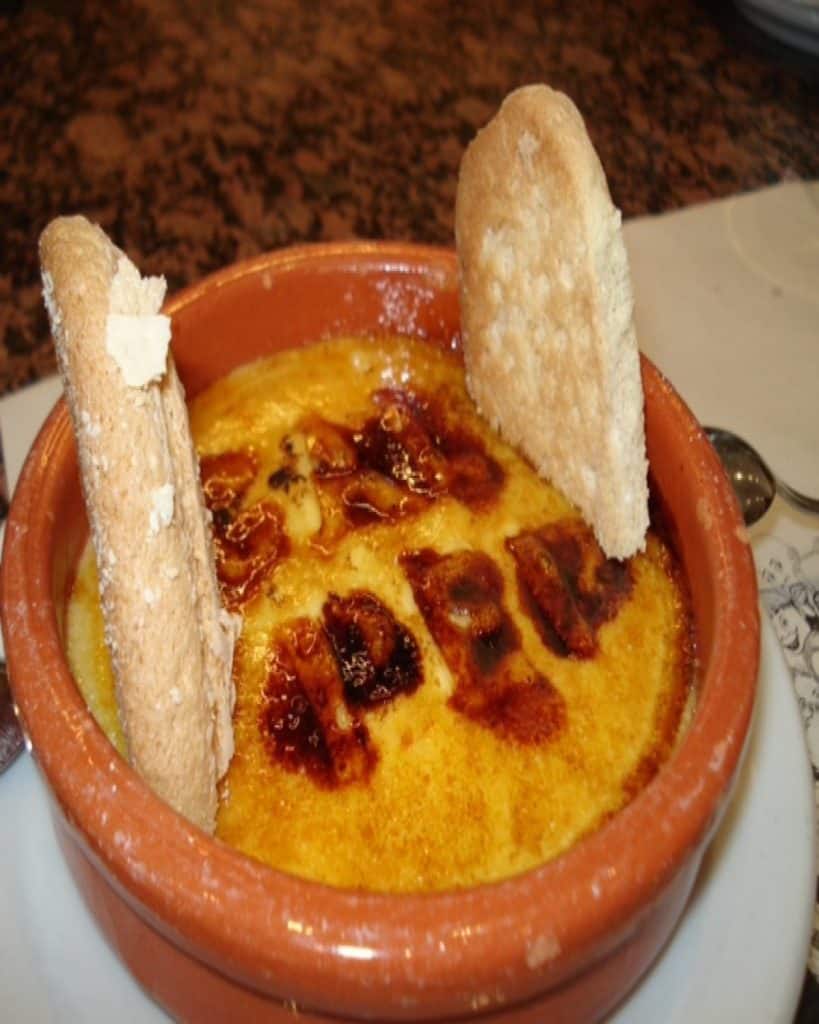 best crema catalana dish barcelona