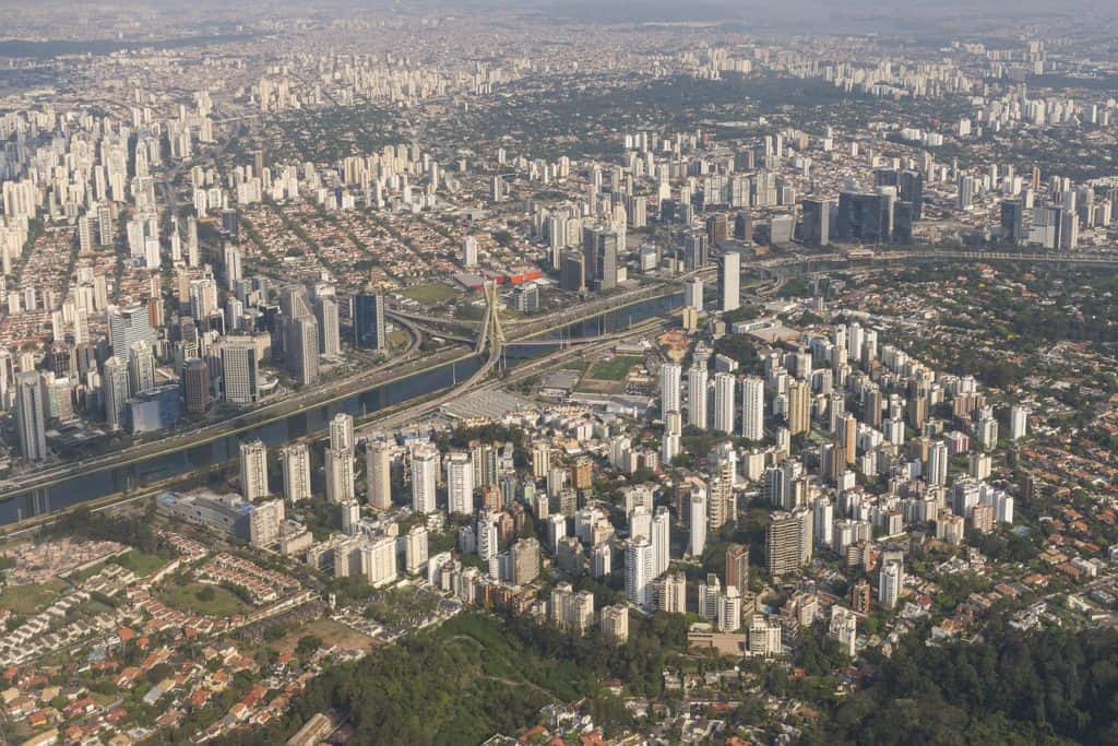 Sao Paolo Aerial View