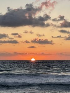 Falassanara Beach sunset